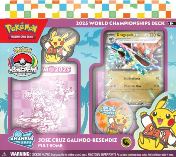 Pokemon Weltmeisterschaftsdeck 2025 - Pult Bomb