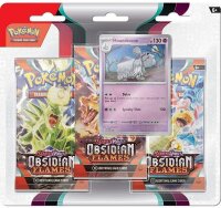 Pokemon Obsidian Flames 3-Pack Blister (Zuf&auml;llig)