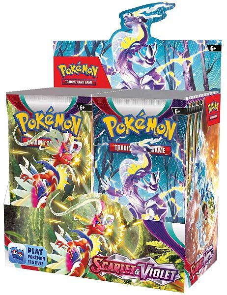 Pokemon Scarlet & Violet Base Set Display Box (36 Boosters)