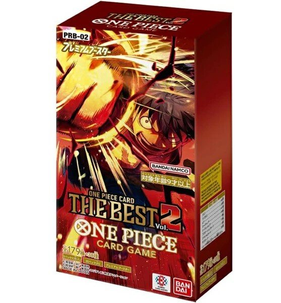 [JP] One Piece PRB-02 The Best Premium Booster Display (10 Boosters)