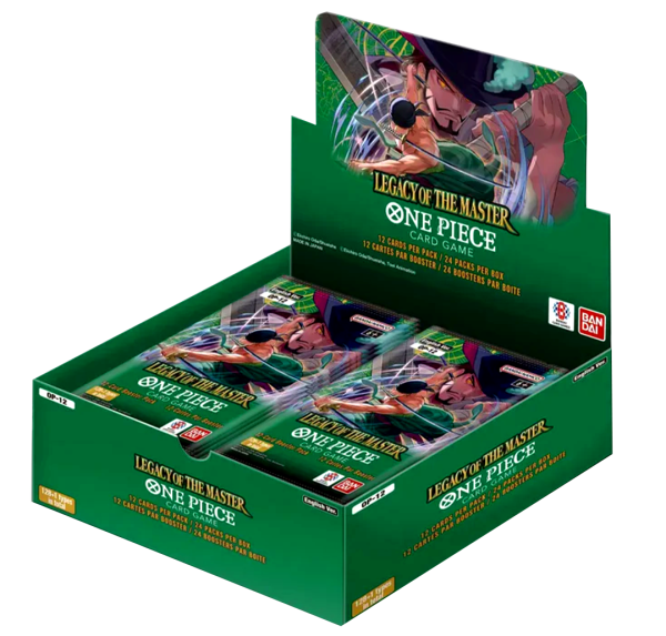 One Piece OP-12 Legacy of the Master Booster Display (24 Boosters)