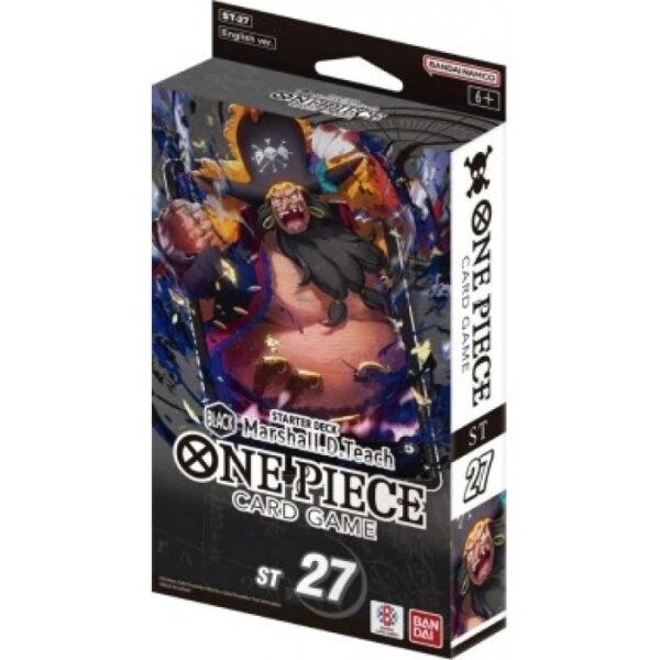 One Piece ST-27 BLACK Marshall.D.Teach Starter Deck