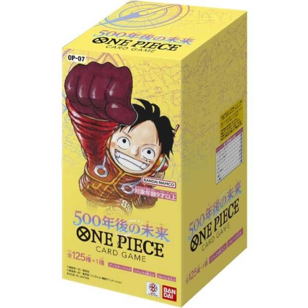 [JP] One Piece OP-07 500 Years in the Future Booster Display (24 Boosters)