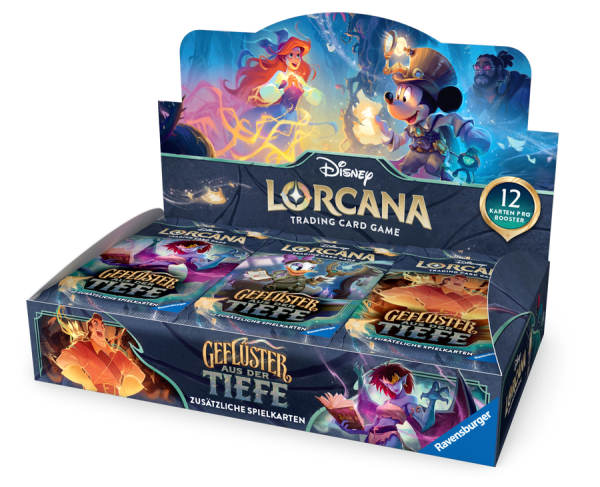 Lorcana Gefl&uuml;ster aus der Tiefe Display Box (24 Boosters)
