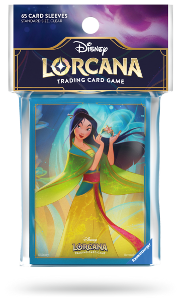 Lorcana Fabed Sleeves Mulan