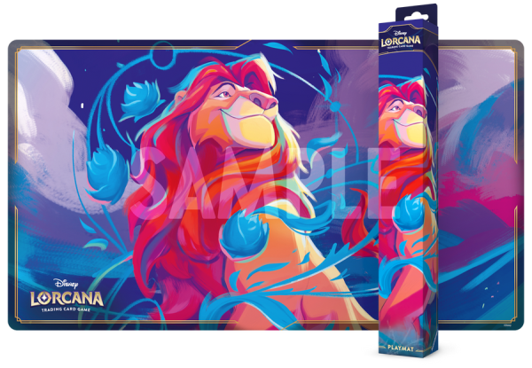 Lorcana Fabled Playmat Mufasa
