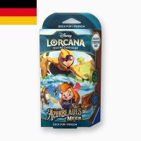 Lorcana Azurblaues Meer Starter Deck Smaragd & Saphir