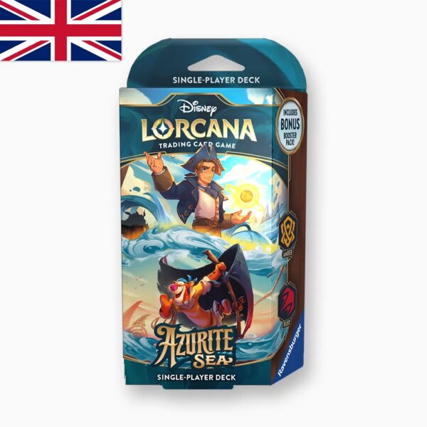 Lorcana Azurite Sea Starter Deck Amber & Ruby