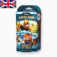 Lorcana Azurite Sea Starter Deck Emerald & Sapphire