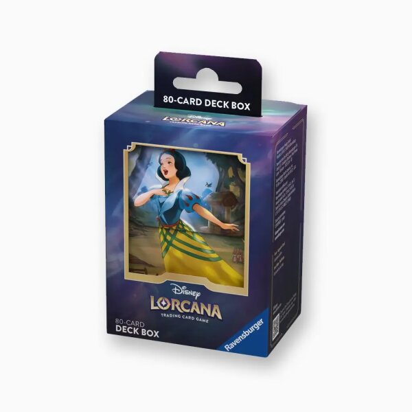 Lorcana Ursulas Return Deck Box Snow White