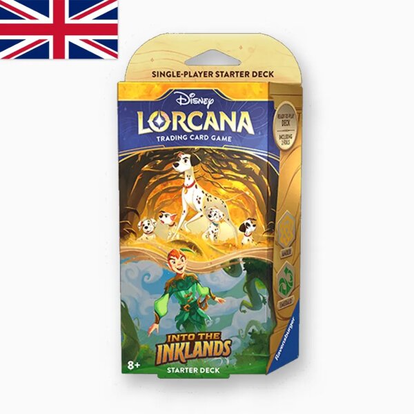 Lorcana Into the Inklands Starter Deck Amber & Emerald