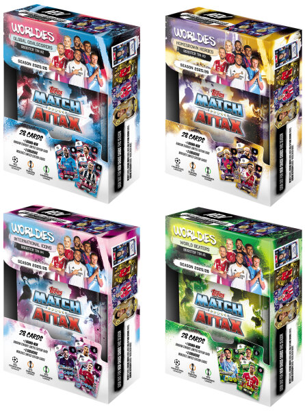 Topps Match Attax Season 2025/26 Booster Tin (Champions League)