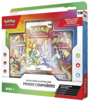 Pokemon First Partner Illustration Collection: Series 1 (Spanisch)