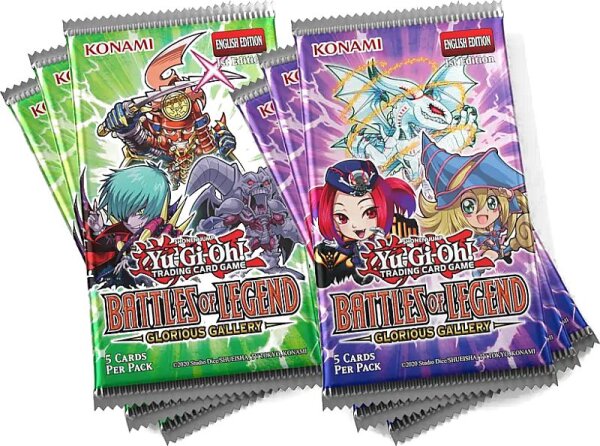 Yu-Gi-Oh! Battles of Legend: Glorious Gallery Display Box (Englisch) 1st Edition