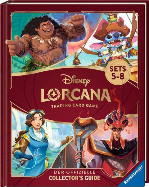 Lorcana Collectors Guide Set 5-8 Buch