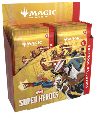 Magic: The Gathering Marvel Super Heroes Collector Booster Box (DE)