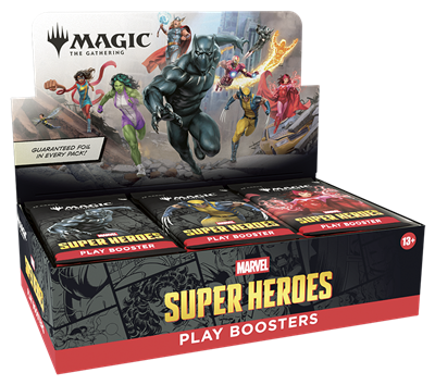 Magic: The Gathering Marvel Super Heroes Play Booster Box (DE)