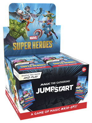 Magic: The Gathering Marvel Super Heroes Jumpstart Booster Box (DE)