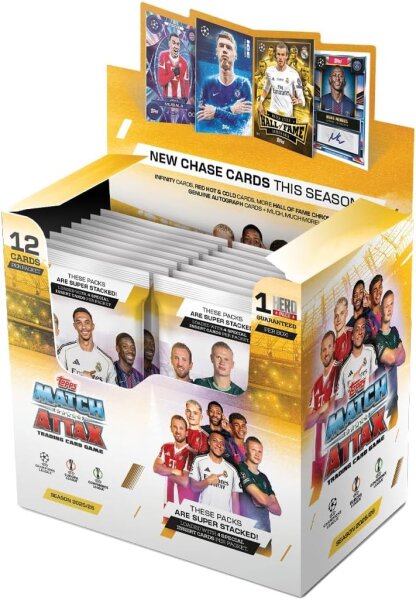 Topps Match Attax Season 2025/26 Display (32 Booster) (Champions League)
