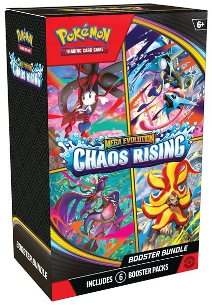 Pokemon Chaos Rising Booster Bundle (6 Boosters)