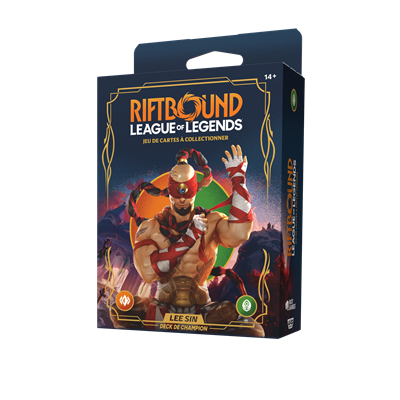 Riftbound Origins Lee Sin Champion Deck (FR)
