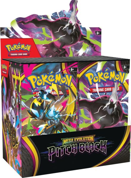 Pokemon Pitch Black Display Box (36 Boosters)