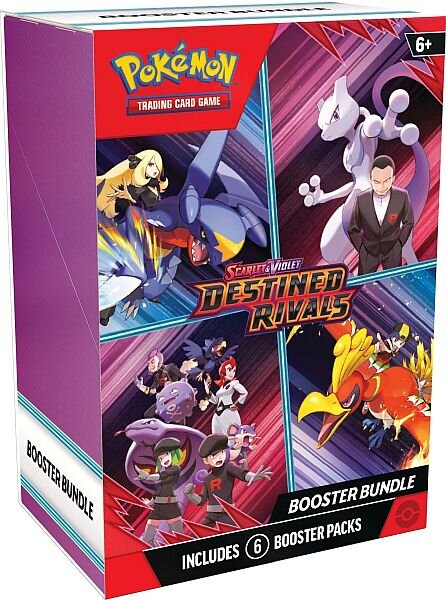 Pokemon Destined Rivals Booster Bundle (6 Boosters)
