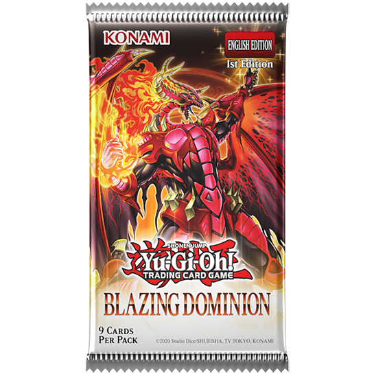 Yu-Gi-Oh! Blazing Dominion Tuckbox (Deutsch) 1st Edition