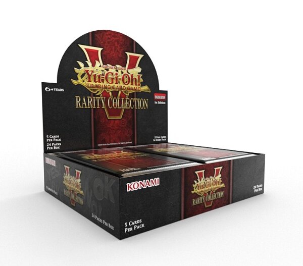 Yu-Gi-Oh! Rarity Collection 5 Tuckbox (Deutsch) 1st Edition