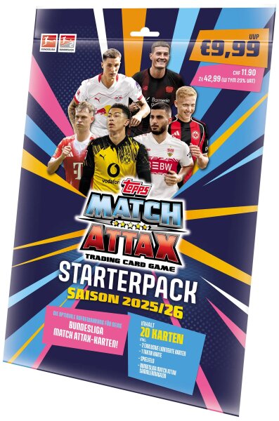 Topps Match Attax Season 2025/26 Starter Pack (Bundesliga)