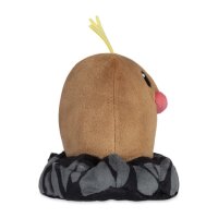 Pokemon Center Plush Alolan Diglett Sitting Cuties...