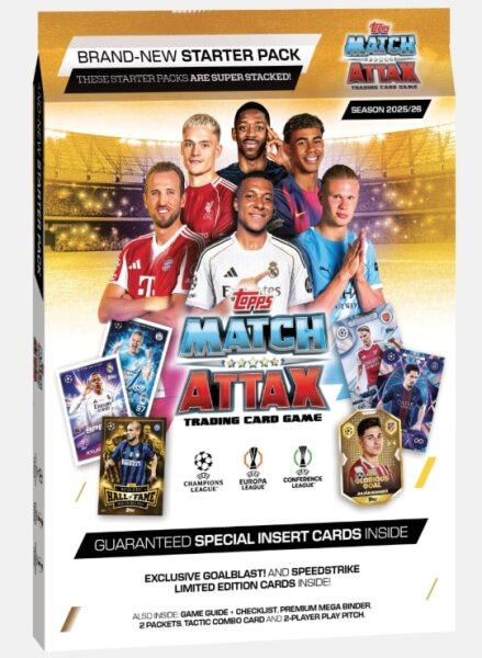 Topps Match Attax Season 2025/26 Starter Pack (Champions League)