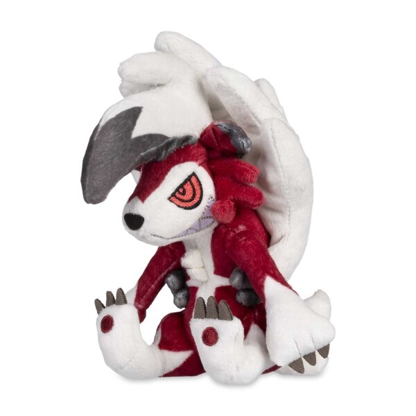 Pokemon Center Plush Lycanroc Sitting Cuties Official Pokemon Center Merchandise