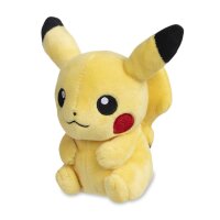 Pokemon Center Plush Pikachu Sitting Cuties Official...