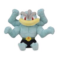 Pokemon Center Plush Machamp Sitting Cuties Official...