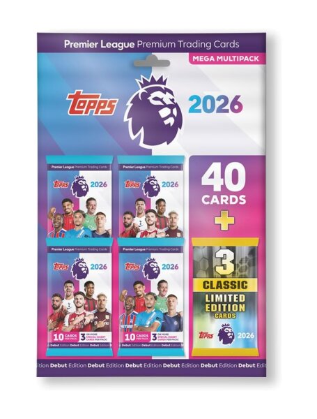 Topps Match Attax Season 2025/2026 Premier League Mega Multipack