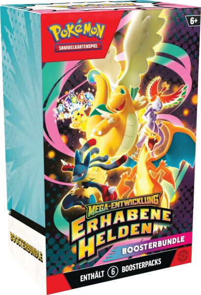 Pokemon Erhabene Helden Booster Bundle (6 Boosters)