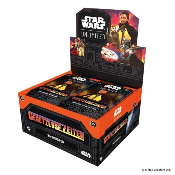 Star Wars: Unlimited - Gesetzlose Zeiten Display Box