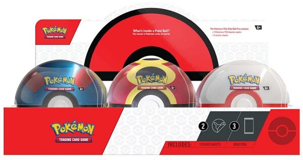 Pokemon Pokeball Tins 2025 (Zuf&auml;llig)