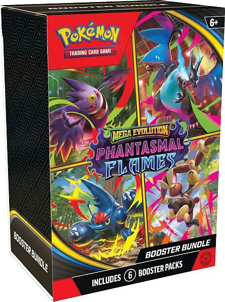 Pokemon Phantasmal Flames Booster Bundle (6 Boosters)