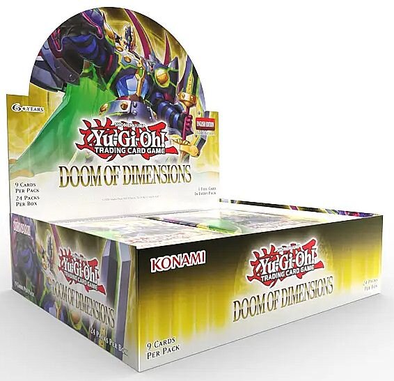Yu-Gi-Oh! Doom of Dimensions Display Box (Englisch)