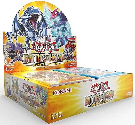 Yu-Gi-Oh! Battles of Legends Monster Mayhem Display (EN)