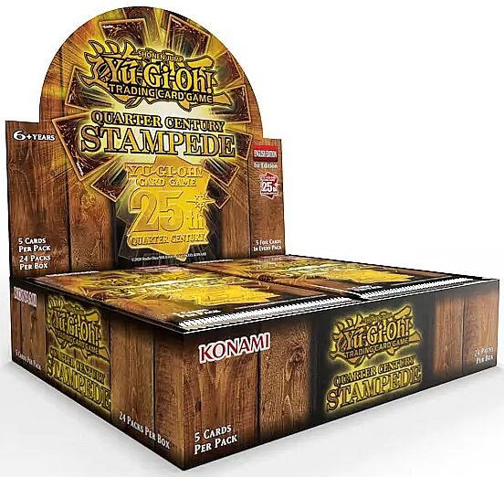 Yu-Gi-Oh! Quarter Century Stampede Display Box (Englisch) 1st Edition