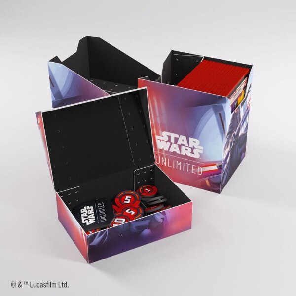 Star Wars: Unlimited - Deck Box Soft Crate: Darth Maul