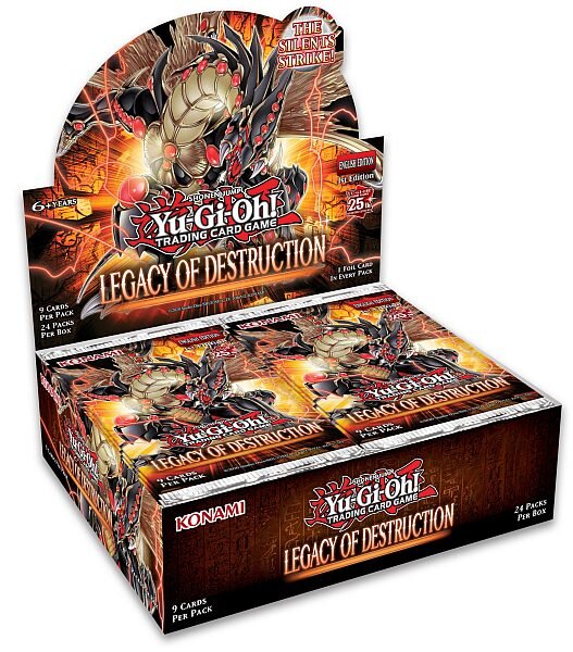 Yu-Gi-Oh! Legacy of Destruction Display Box (Englisch) 1st Edition