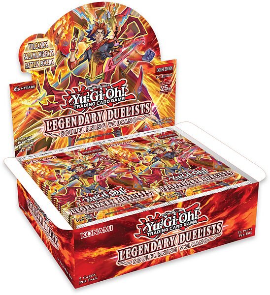 Yu-Gi-Oh! Soulburning Volcano Display Box (Deutsch) 1st Edition