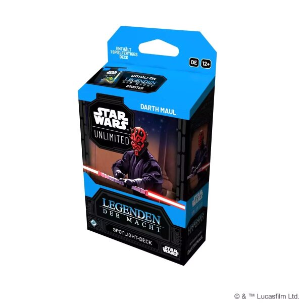 Star Wars: Unlimited - Legends of the Force Spotlight Deck: Darth Maul