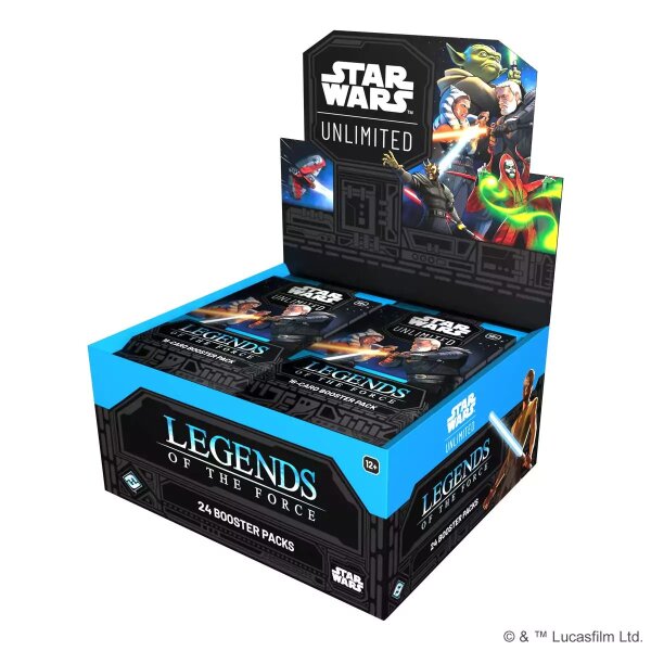Star Wars: Unlimited - Legends of the Force Display Box