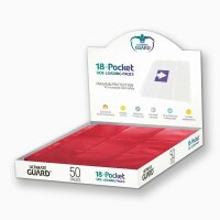 Ultimate Guard 18-Pocket Pages Side-Loading Rot (50)