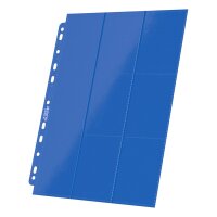 Ultimate Guard 18-Pocket Pages Side-Loading Blau (10)